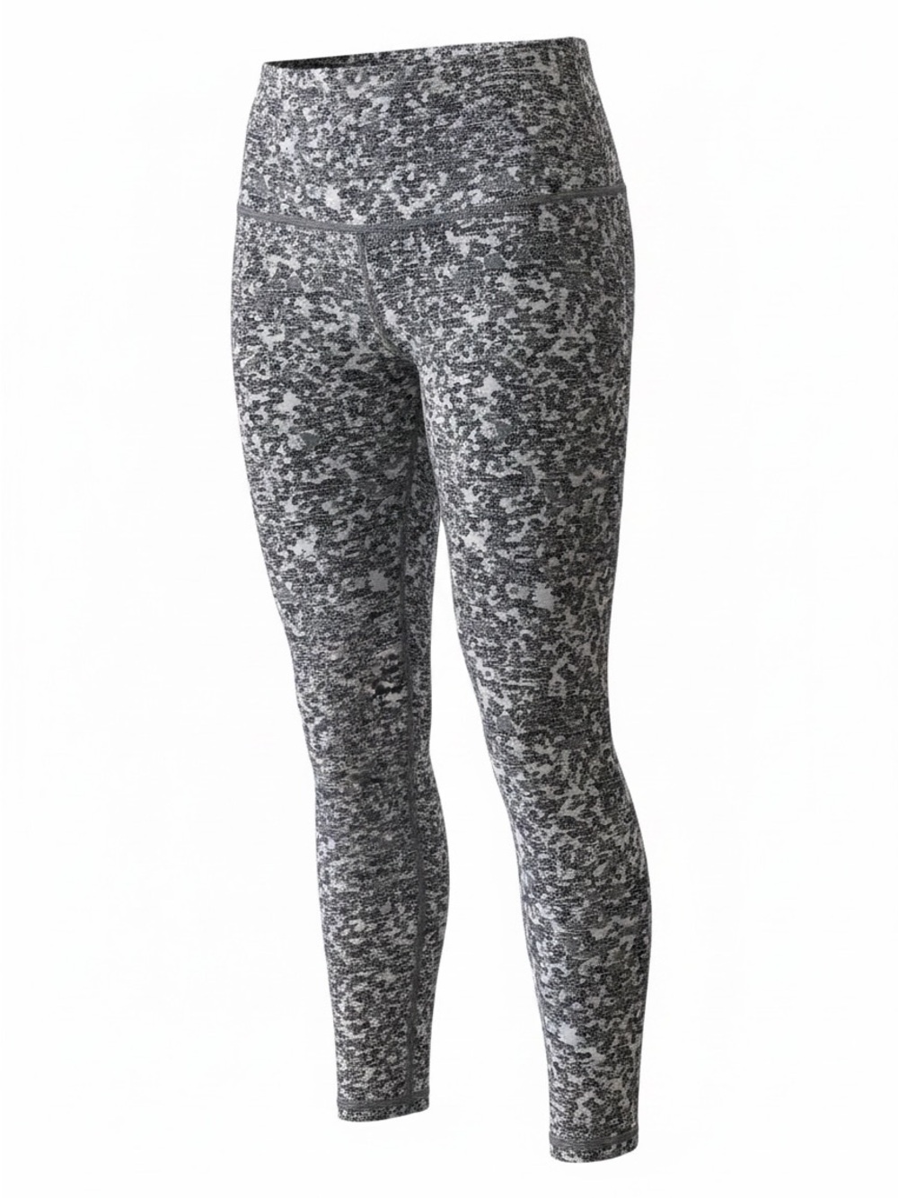 Athleta Elation Textured 7/8 Tight Blue/Green Printed Leggings Size 1X